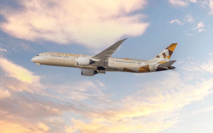 etihad airways CO2 emissions reduction in 2022