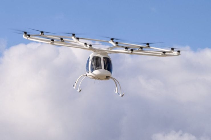 Dubai flying taxi capabilities