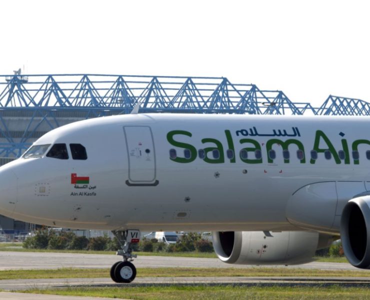 SalamAir operates six A320neo, six A321neo, and one Airbus A321 freighter