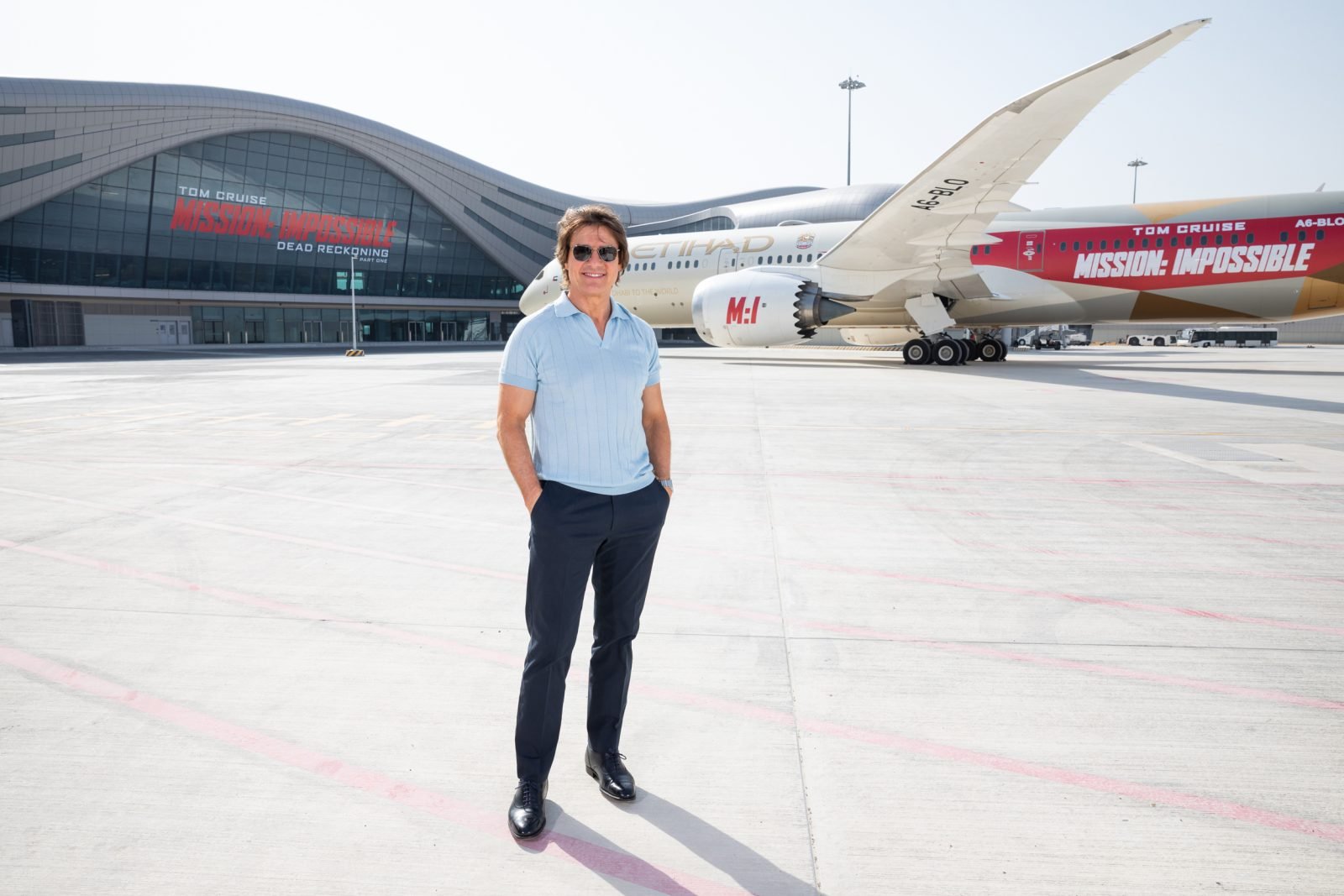 Tom Cruise jets into Abu Dhabi’s new Midfield Terminal