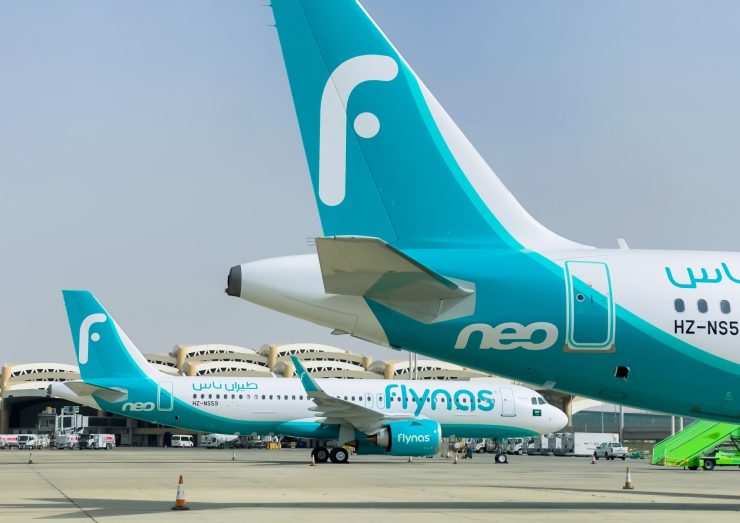 flynas A320neo aircraft