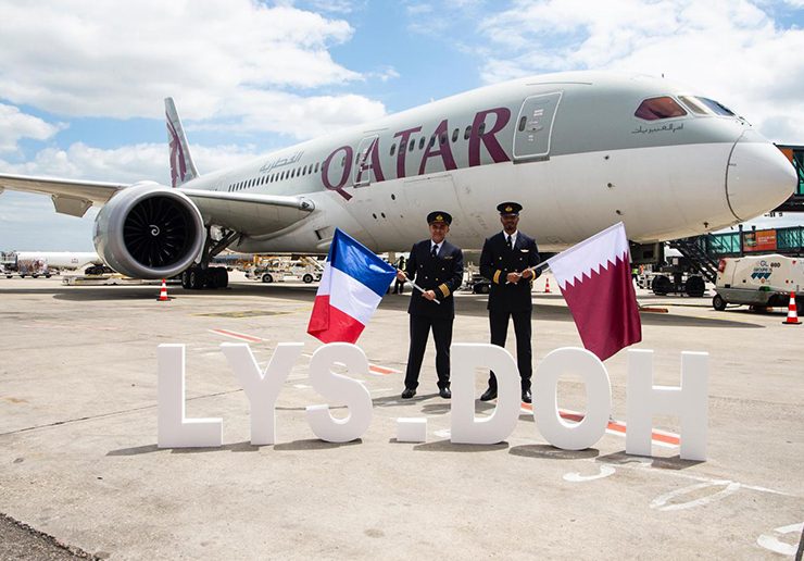 Qatar Airways begins flights to Lyon (Image: Sourced from Qatar Airways Newsroom)