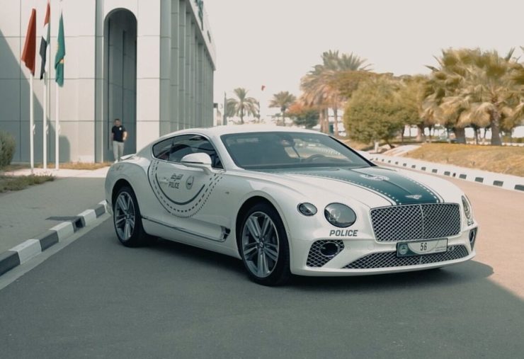 Dubai Police's Bentley