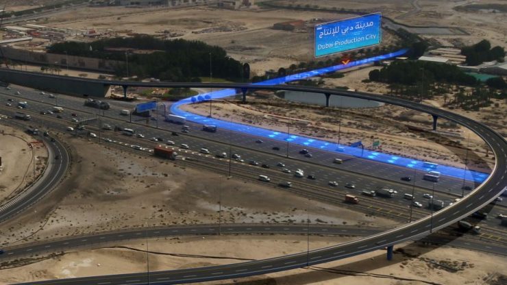 Dubai RTA awarded contract for Garn Al Sabkha Street Sheikh Mohammed Bin Zayed Road Intersection Improvement Project Image RTA
