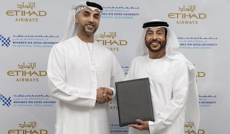 MBZUAI etihad Airways sign Mou