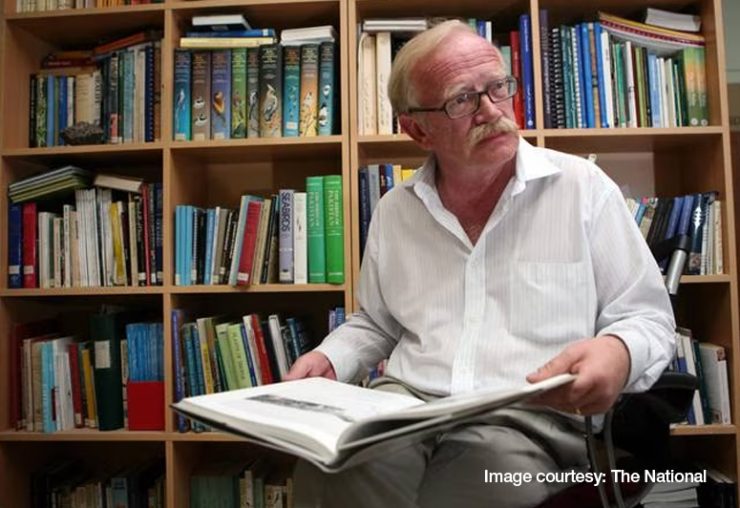 Peter Hellyer image courtesy The National