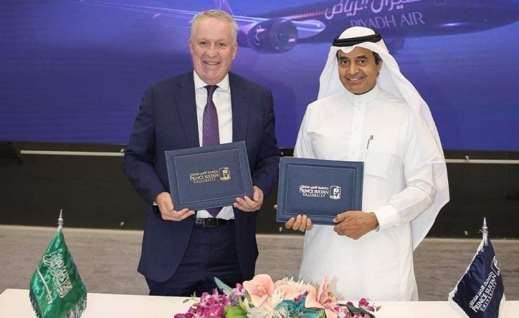 Riyadh Air PSU sign MoU simualtor centre to be set up at campus Image courtesy Riyadh AIr