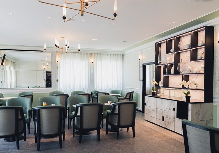 Emirates' dedicated lounge in Terminal 1 of Paris CDG airport (Image: Supplied by Emirates)