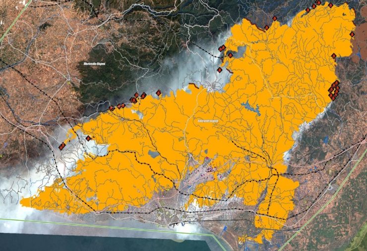 Greece wildfire