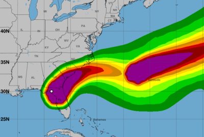 Hurricane Idalia makes landfall in Florida with Cat 3 winds