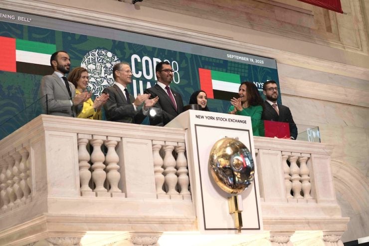 NYSE Bell Sultan Al Jaber