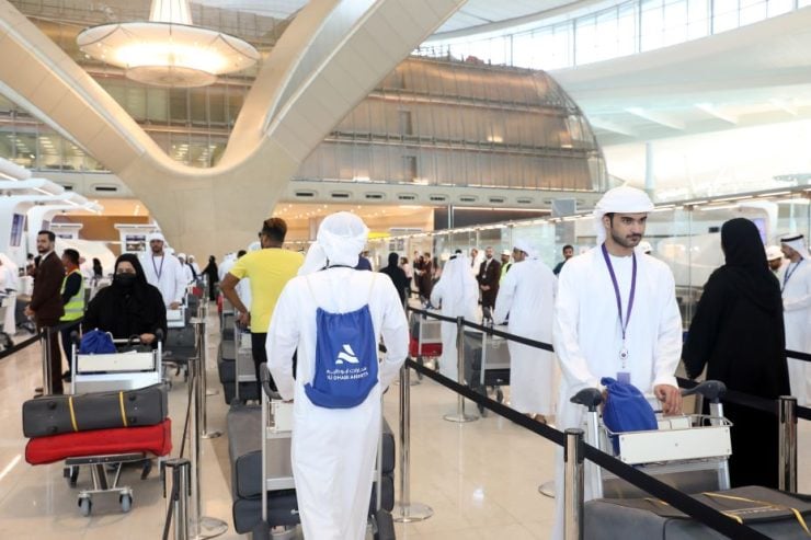 ABu Dhabi Airports live test at Terminal A image courtesy WAM