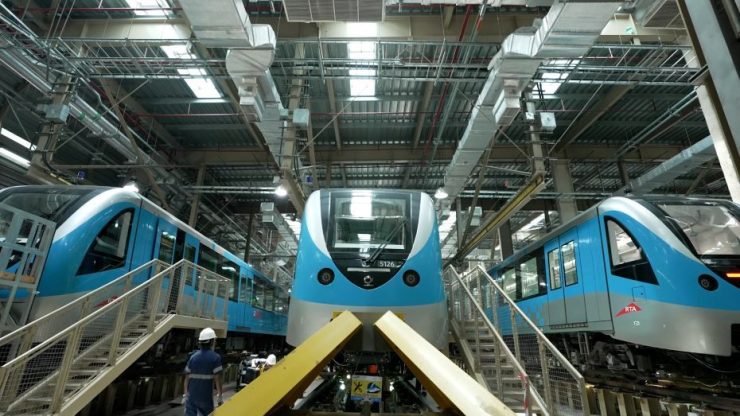 Dubai Metro achieves new operational milestone Image courtesy RTA