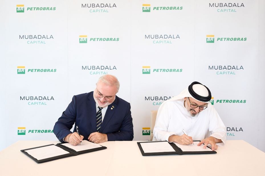 Mubadala Capital and Petrobas sign Mou on biofuel project Image WAM