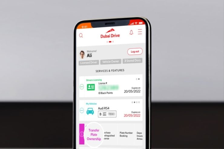 RTA facial recognition