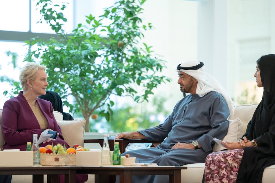 Gaza crisis: UAE President meets World Food Programme chief