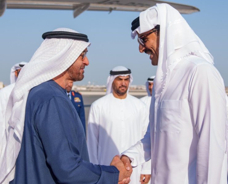 UAE President Sheikh Mohamed bin Zayed visits Qatar