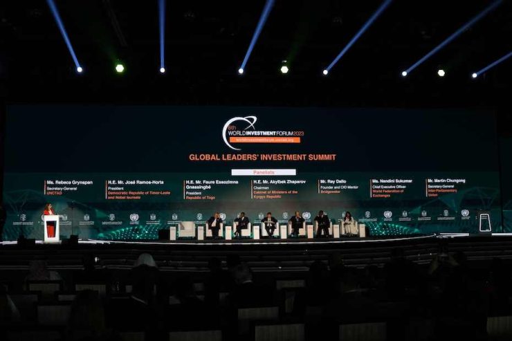 World Investment Forum 2023 begins in Abu Dhabi Image Supplied