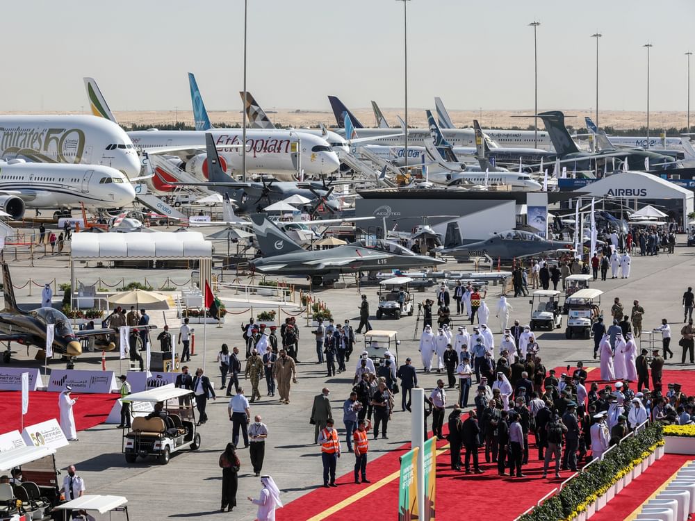 Dubai Airshow to attract over 1,400 exhibitors from 95 countries
