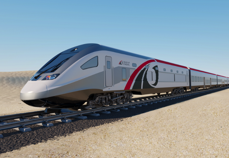 Etihad Rail and ADNOC to launch passenger train service in Abu Dhabi Image courtesy Etihad Rail