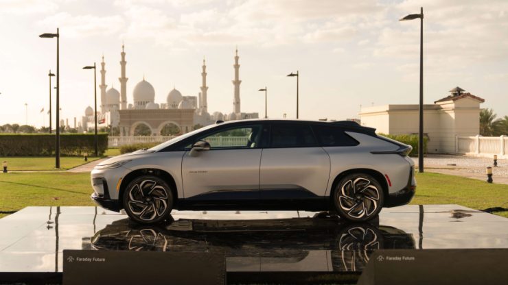 Faraday Future targets Middle East drive with aiFalcon model