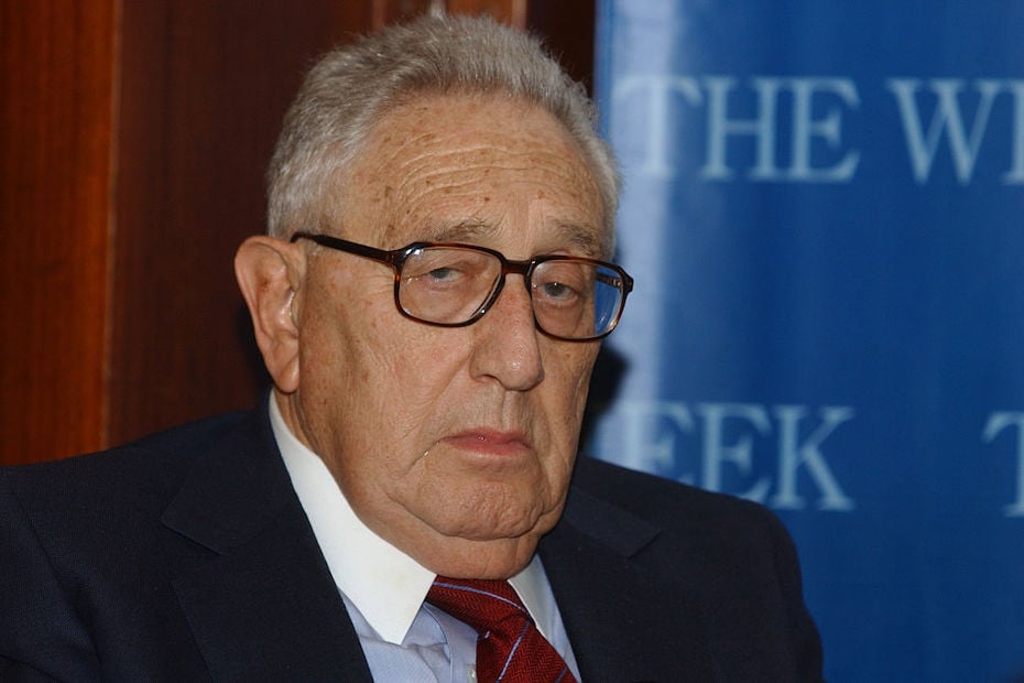 Henry Kissinger Former Us Secretary Of State Dies Aged 100