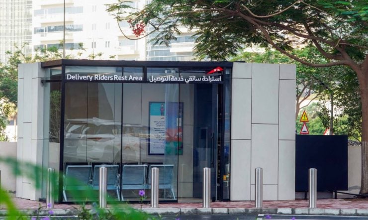 RTA to build 40 new air-conditioned delivery rider rest areas