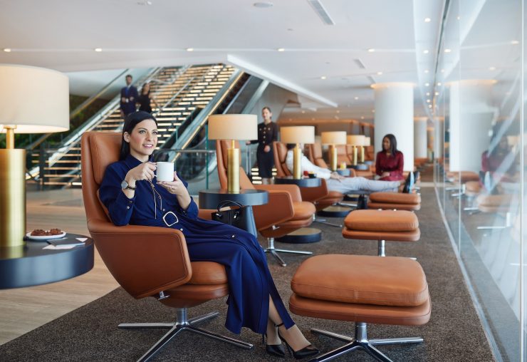 etihad airways unveils-stunning-new-lounges-at-abu-dhabi-internationals new terminal A image Supplied