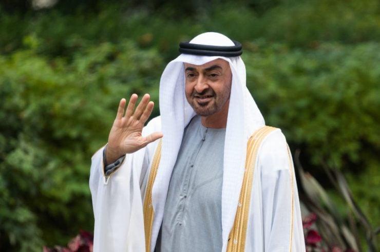 President Sheikh Mohamed in South Korea