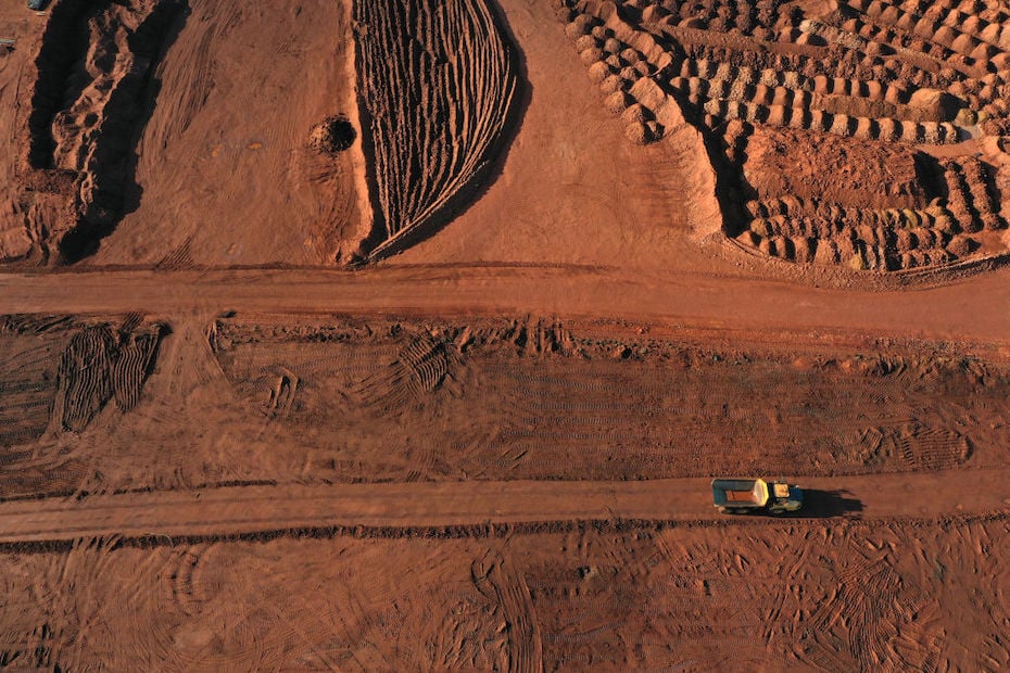 The Lynas Rare Earths Ltd. processing plant in Kalgoorlie, Western Australia, on Wednesday, Aug. 3, 2022. Lynas, the only key supplier of the critical minerals outside China, has won further financial backing from Washington to build a plant in the US. Photographer: Carla Gottgens/Bloomberg