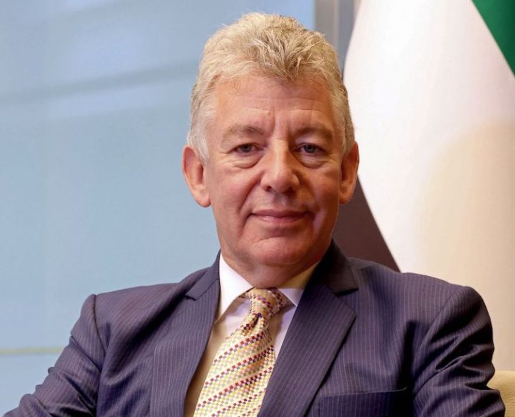 Dubai Airport chief Paul Griffiths (Photo by GIUSEPPE CACACE/AFP via Getty Images)