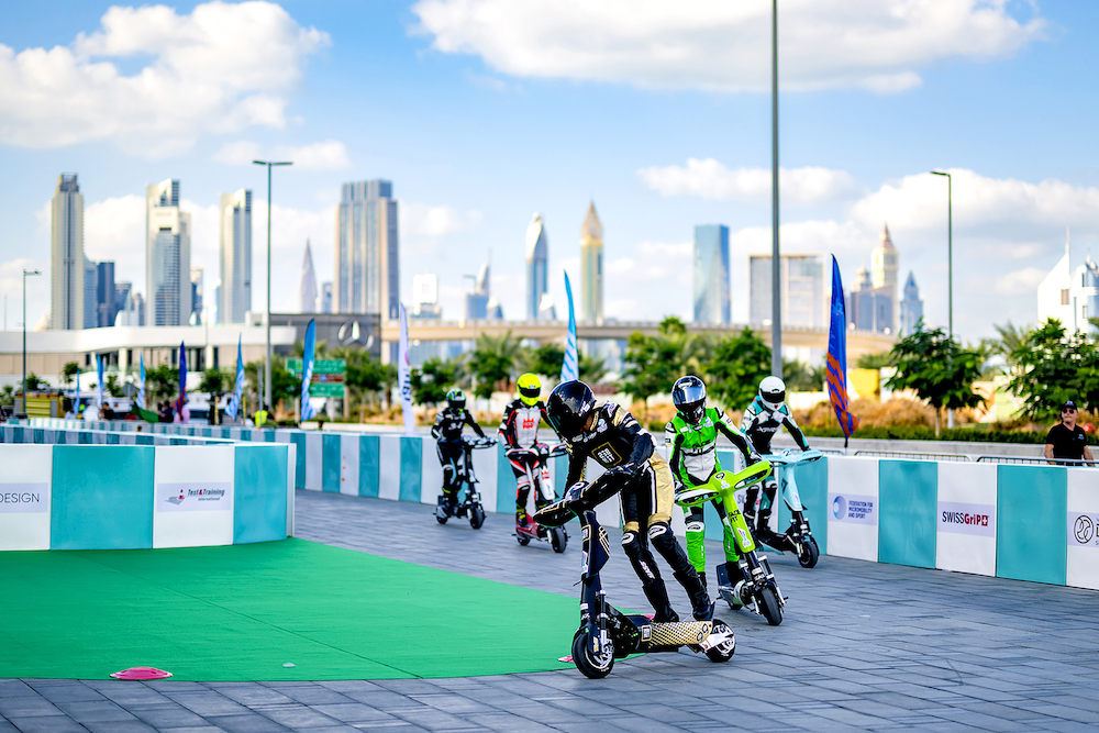 The race took place at the Dubai Design District, D3. (Supplied)