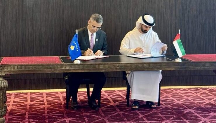 UAE Kosovo sign visa exemption agreement in January 2024 Image Kosovo Embassy