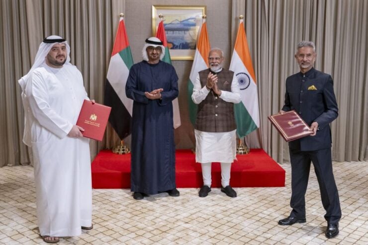 UAE and India exchange MoUs image courtesy WAMUAE and India exchange MoUs image courtesy WAM