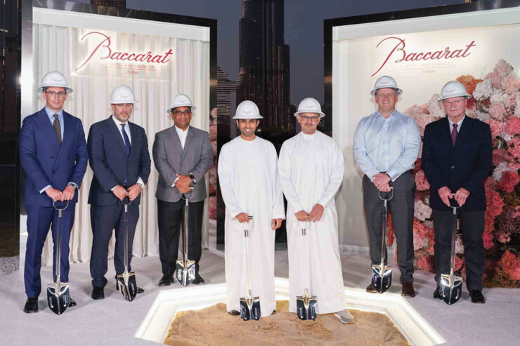 Work kicks off on new luxury Baccarat Hotel and Residences Dubai Image Supplied