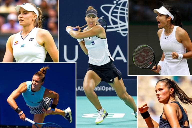 Mubadala Abu Dhabi Open: WTA Top Seeds Raducanu, Jabeur, Maia To ...