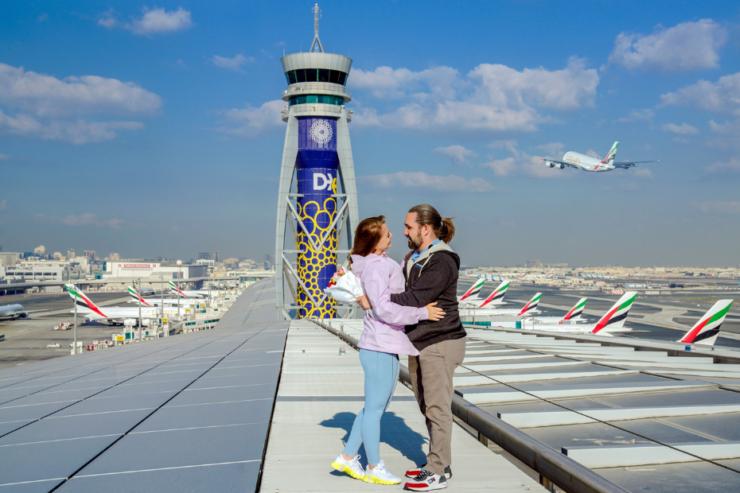 Dubai hosts world’s first rooftop proposal