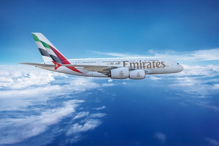 Emirates A380 to Osaka