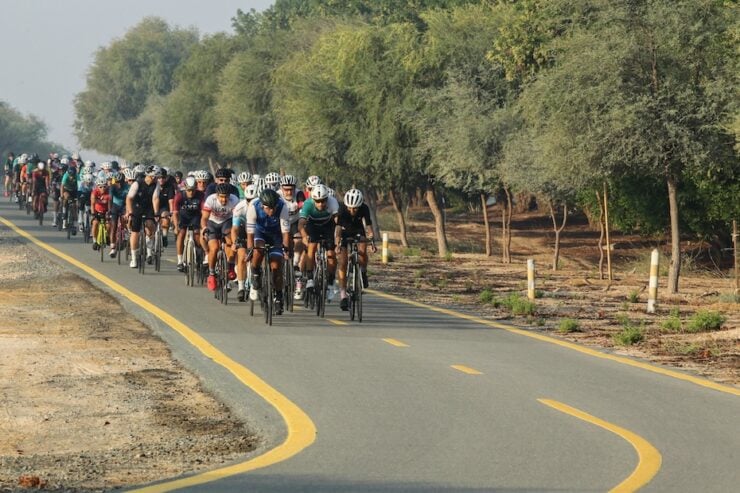 Spinneys Dubai 92 Cycle Challenge - road closure - traffic - Dubai