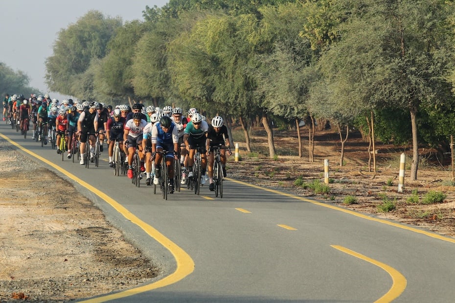 Spinneys Dubai 92 Cycle Challenge - road closure - traffic - Dubai
