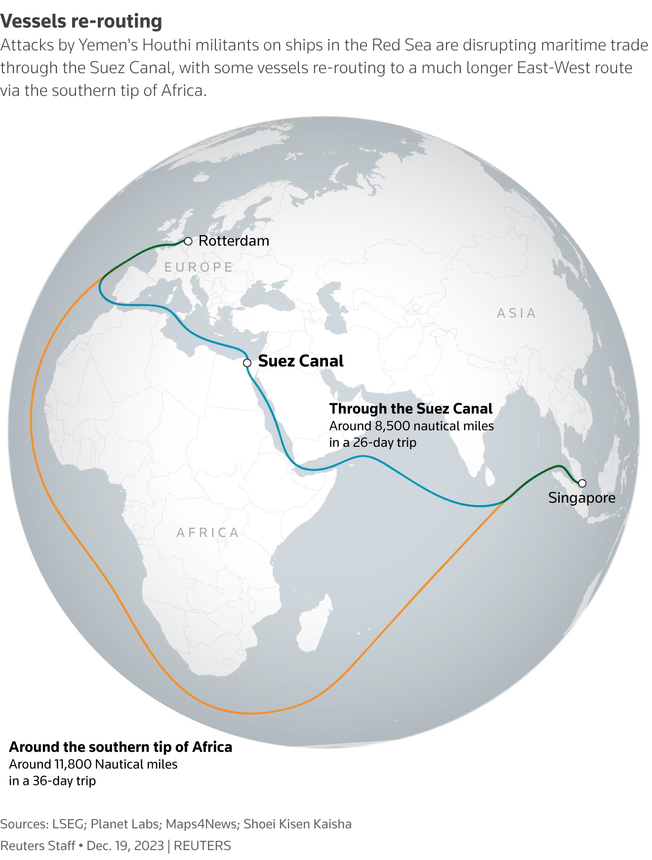 Red Sea Attacks Heres How Shipping Firms Have Reacted