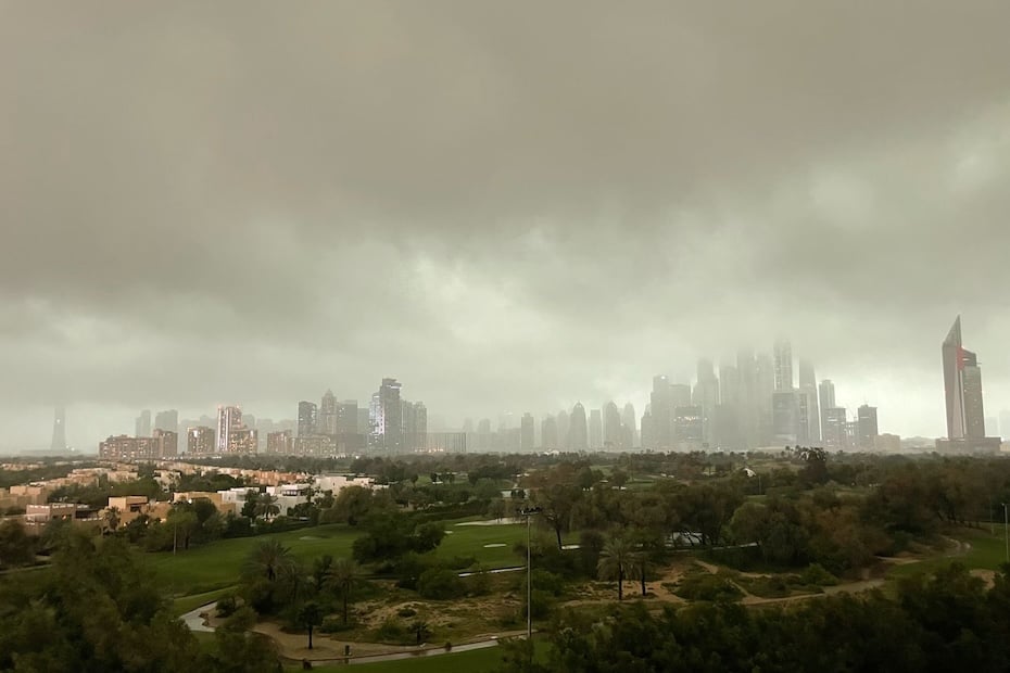 DUBAI -RAINFALL-WEATHER