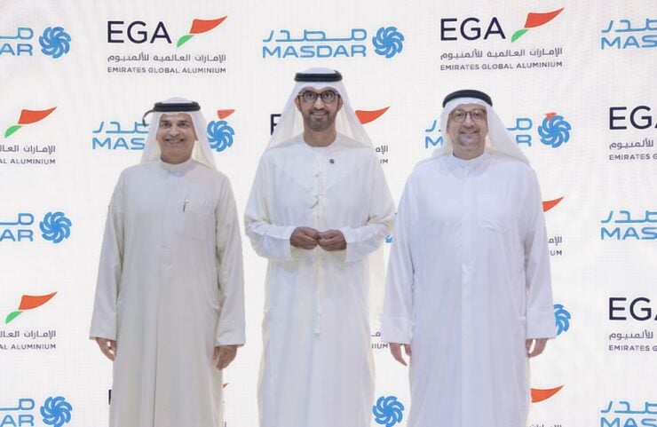 Masdar and EGA form alliance to work together on aluminium decarbonisation