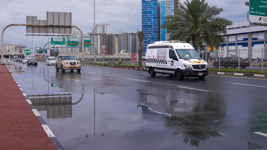National Ambulance response during adverse weather Image National Ambulance / WAM