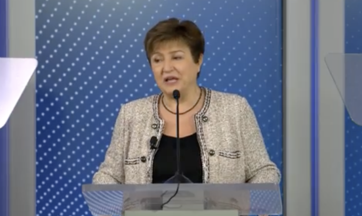 World leaders need to avoid protectionism, said International Monetary Fund chief Kristalina Georgieva Image courtesy IMF
