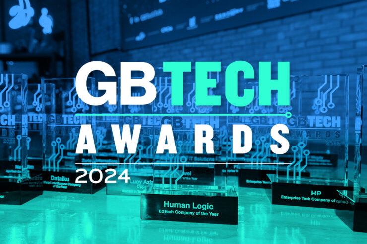 GB Tech awards 2024 _ web pic w trophy