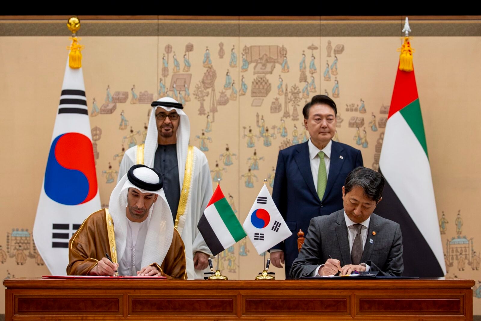 UAE-SOUTH KOREA-CEPA deal