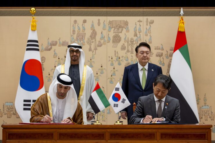 UAE-SOUTH KOREA-CEPA deal