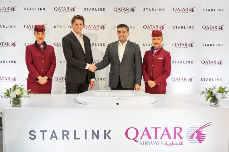 Qatar Airways becomes first MENA airline to roll out Starlink Wi-Fi