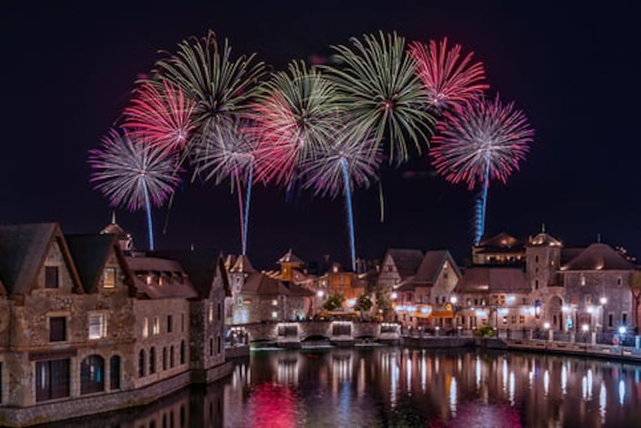 Riverland Fireworks Image-Dubai-Parks-and-Resorts